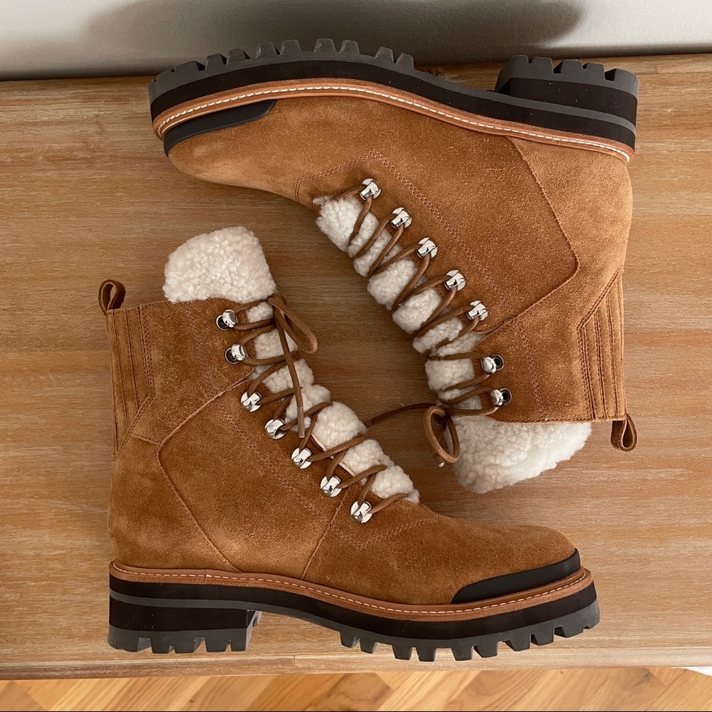 Marc Fisher Ltd Izzie Shearling Boots - Size 8.5 - image 5